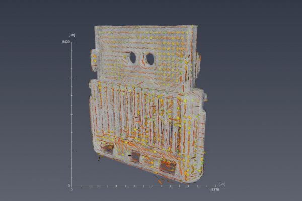 Royal DSM uses Avizo Software for glass fiber length and orientation analysis of reinforced polymers (GFRP)