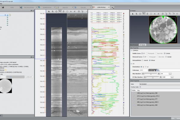 whole-core-characterization